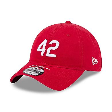 Youth New Era Red Philadelphia Phillies 2026 Jackie Robinson Day 9TWENTY Adjustable Hat