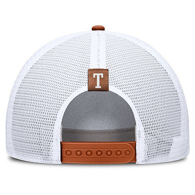 Unisex Nike Gray Texas Longhorns 2026 Basketball Refresh 5-Panel Rise Trucker Hat