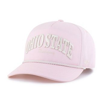 Men's '47 Pink Ohio State Buckeyes Gelato Hitch Adjustable Hat