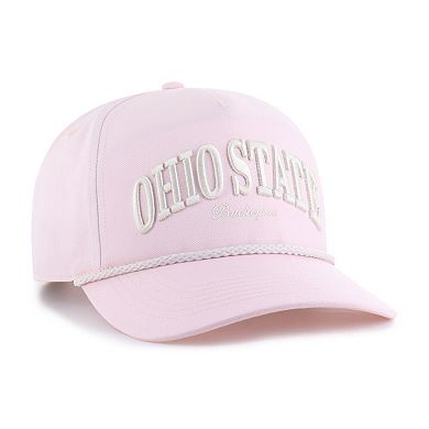 Men's '47 Pink Ohio State Buckeyes Gelato Hitch Adjustable Hat