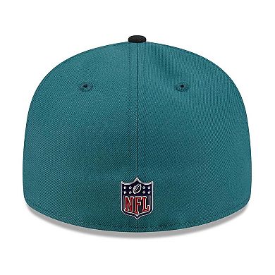 Men's New Era Midnight Green/Black Philadelphia Eagles 2026 NFL Draft Pre-Curved 59FIFTY Fitted Hat
