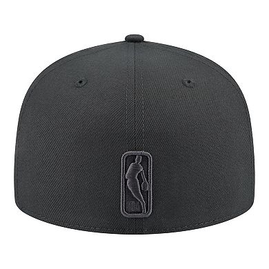 Men's New Era Charcoal Milwaukee Bucks Tonal Color Pack 59FIFTY Fitted Hat