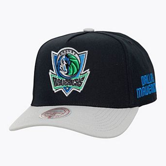 Men's Mitchell & Ness Black Dallas Mavericks Hardwood Classics Legendary Away Pro-Pinch Adjustable Hat
