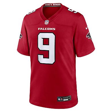Men's Nike Michael Penix Jr. Red Atlanta Falcons Game Jersey