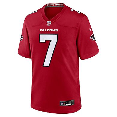 Men's Nike Bijan Robinson Red Atlanta Falcons Game Jersey