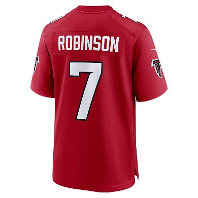 Men's Nike Bijan Robinson Red Atlanta Falcons Game Jersey