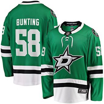 Men's Fanatics Michael Bunting Kelly Green Dallas Stars Home Breakaway Jersey