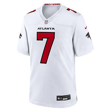 Men's Nike Bijan Robinson White Atlanta Falcons Game Jersey