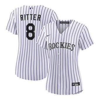 Women's Nike Ryan Ritter White Colorado Rockies Home Replica Jersey