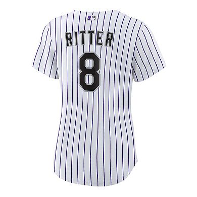 Women's Nike Ryan Ritter White Colorado Rockies Home Replica Jersey