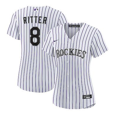 Women's Nike Ryan Ritter White Colorado Rockies Home Replica Jersey