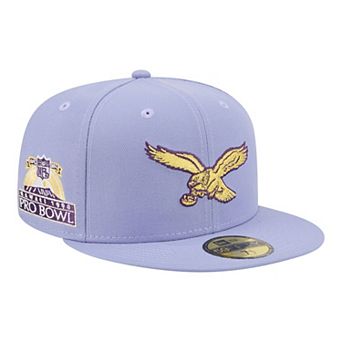 Men's New Era Light Purple Philadelphia Eagles Lavender Bloom 59FIFTY Fitted Hat