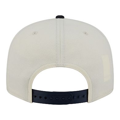 Men's New Era Cream/Navy Detroit Tigers Localized 9FIFTY Snapback Hat