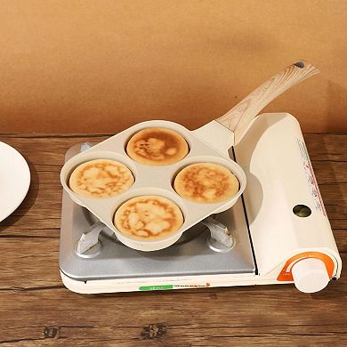 Four-Hole Nonstick Egg Frying Pan