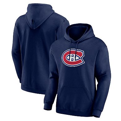 Men's Logo Athletic Navy Montreal Canadiens Essential Hoodie