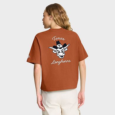 Women's Nike Texas Orange Texas Longhorns Legacy Pocket Boxy T-Shirt