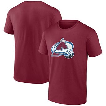 Men's Logo Athletic Burgundy Colorado Avalanche Essential T-Shirt