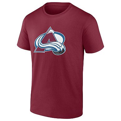 Men's Logo Athletic Burgundy Colorado Avalanche Essential T-Shirt