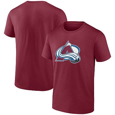 Men's Logo Athletic Burgundy Colorado Avalanche Essential T-Shirt