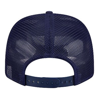 Men's New Era Navy Milwaukee Brewers Contest 9SEVENTY Adjustable Trucker Hat