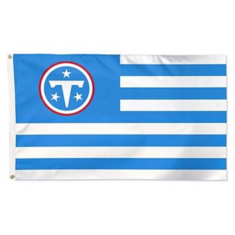 WinCraft Tennessee Titans Single-Sided Deluxe 3' x 5' Patriotic Flag