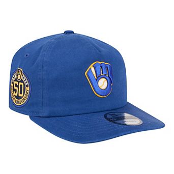 Men's New Era Royal Milwaukee Brewers Championship 19TWENTY Adjustable Hat