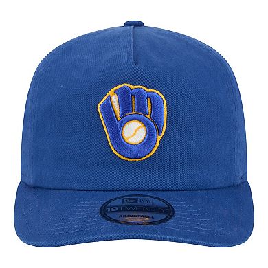 Men's New Era Royal Milwaukee Brewers Championship 19TWENTY Adjustable Hat