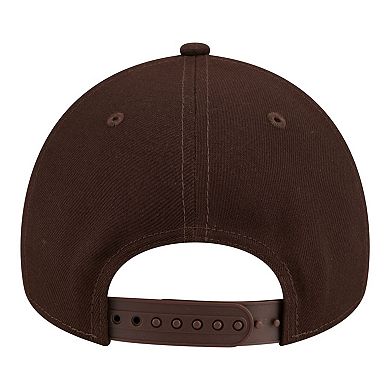 Youth New Era Brown San Diego Padres 9FORTY A-Frame Adjustable Hat