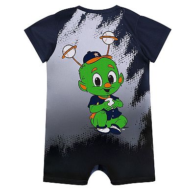Newborn Outerstuff Navy Houston Astros Baby Mascot Bodysuit