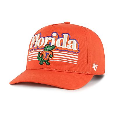 Men's '47 Orange Florida Gators Script Fade Hitch Adjustable Hat