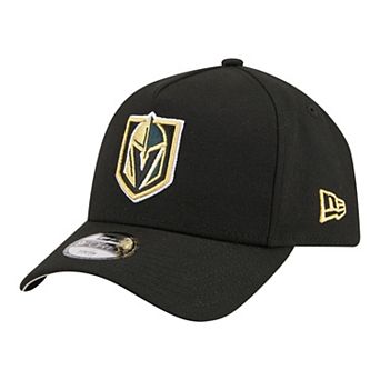 Youth New Era Black Vegas Golden Knights 9FORTY A-Frame Adjustable Hat