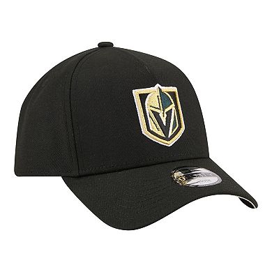 Youth New Era Black Vegas Golden Knights 9FORTY A-Frame Adjustable Hat