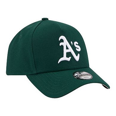 Youth New Era Green Athletics 9FORTY A-Frame Adjustable Hat