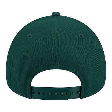 Youth New Era Green Athletics 9FORTY A-Frame Adjustable Hat