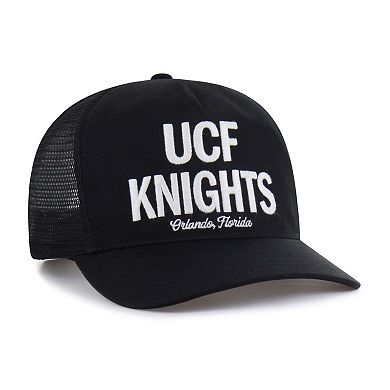 Men's '47 Black UCF Knights Contemporary Hitch Trucker Adjustable Hat