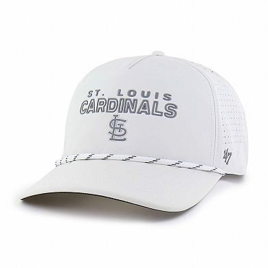 Men's '47 White St. Louis Cardinals Forward Vault Hitch Adjustable Hat