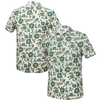 Men's Reyn Spooner White Athletics Pua Performance Polo