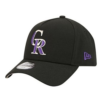 Youth New Era Black Colorado Rockies 9FORTY A-Frame Adjustable Hat