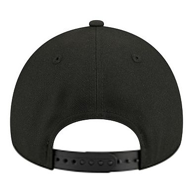 Youth New Era Black Sacramento Kings 9FORTY A-Frame Adjustable Hat