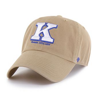 Men's '47 Khaki Kentucky Wildcats Vault Clean Up Adjustable Hat