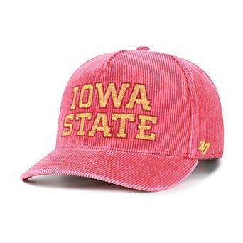 Men's '47 Cardinal Iowa State Cyclones Reclaim Snow Wash Corduroy Hitch Adjustable Hat