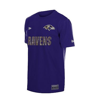 Men's New Era Purple Baltimore Ravens Match T-Shirt