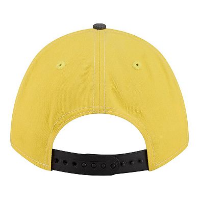 Men's New Era Gold/Black Pittsburgh Pirates Felt M-Crown 9FORTY Adjustable Hat