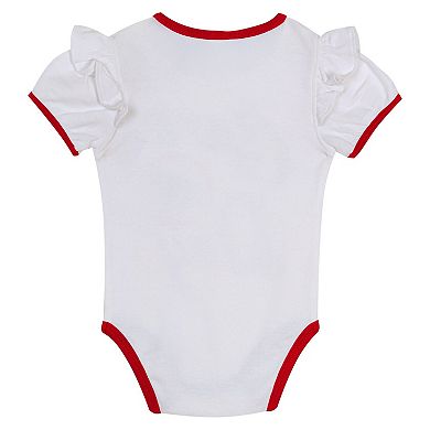 "Girls Infant Outerstuff Philadelphia Phillies Bodysuit, Headband & Skirt Set"