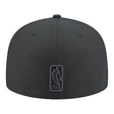 Men's New Era Charcoal Minnesota Timberwolves Tonal Color Pack 59FIFTY Fitted Hat