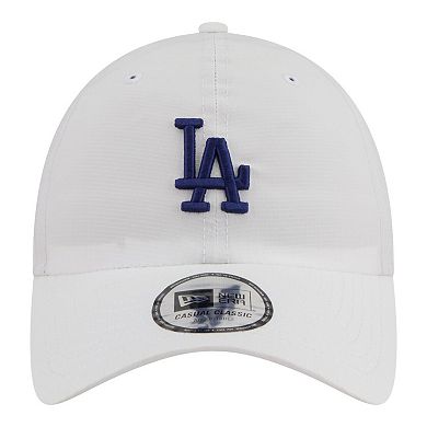 Men's New Era White Los Angeles Dodgers Ripstop Casual Classic Adjustable Hat