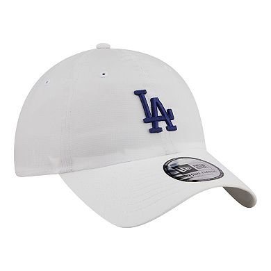 Men's New Era White Los Angeles Dodgers Ripstop Casual Classic Adjustable Hat