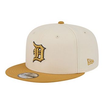 Men's New Era Light Beige/Khaki Detroit Tigers 2-Tone Color Pack 9FIFTY Snapback Hat