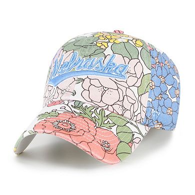 Women's '47 Nebraska Huskers Florentina Clean Up Adjustable Hat