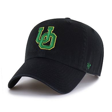 Youth '47 Black Oregon Ducks Clean Up Adjustable Hat